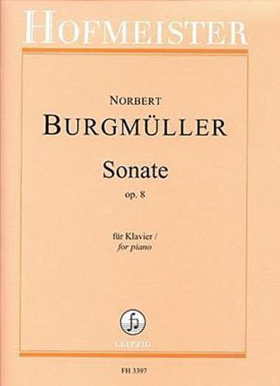 Sonate, op. 8, für Klavier