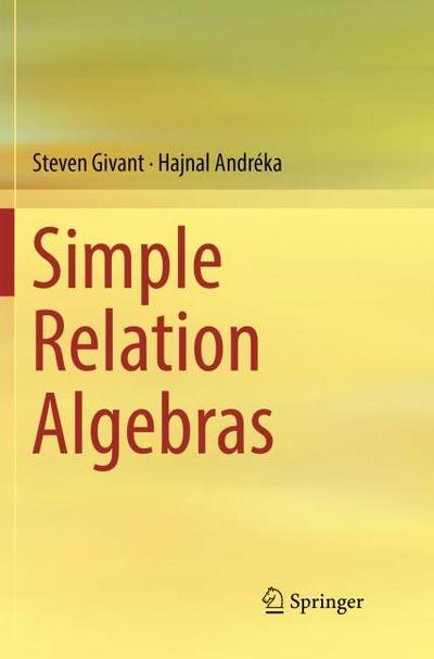 Simple Relation Algebras