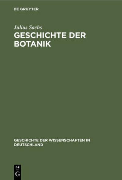Geschichte der Botanik