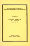 Le prélude non mesuré pour clavecinFrance 1650-1700