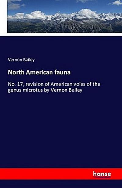 North American fauna