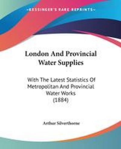 London And Provincial Water Supplies