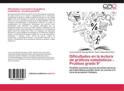 Dificultades en la lectura de gráficos estadísticos - Pruebas grado 9°