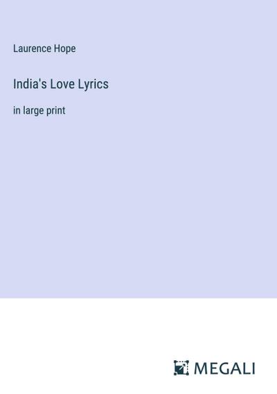 India’s Love Lyrics