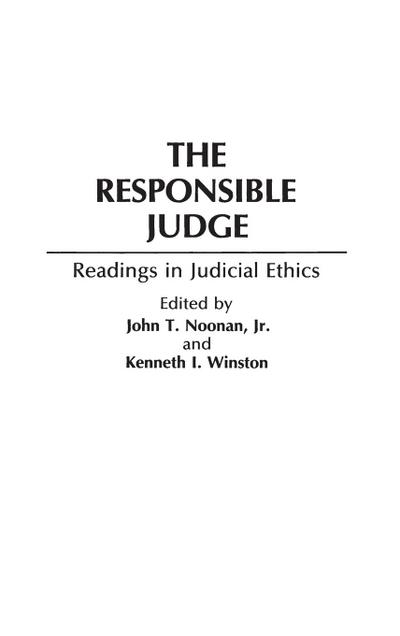 The Responsible Judge