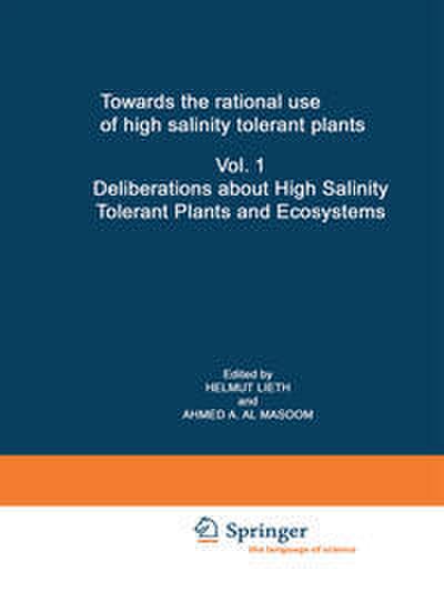 Towards the rational use of high salinity tolerant plants