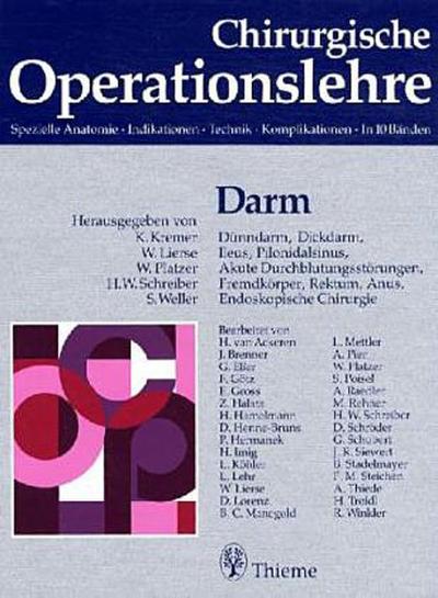 Chirurgische Operationslehre Darm