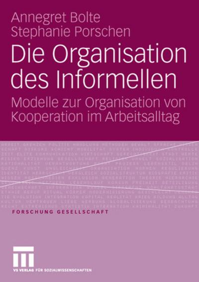 Die Organisation des Informellen
