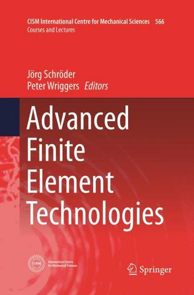 Advanced Finite Element Technologies