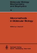 Micromethods in Molecular Biology