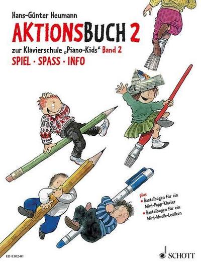 Piano Kids 2 Schule + Aktionsbuch