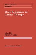 Drug Resistance in Cancer Therapy
