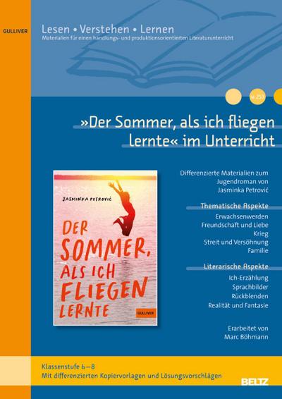 ’Der Sommer, als ich fliegen lernte’ im Unterricht