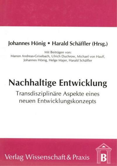 Nachhaltige Entwicklung.