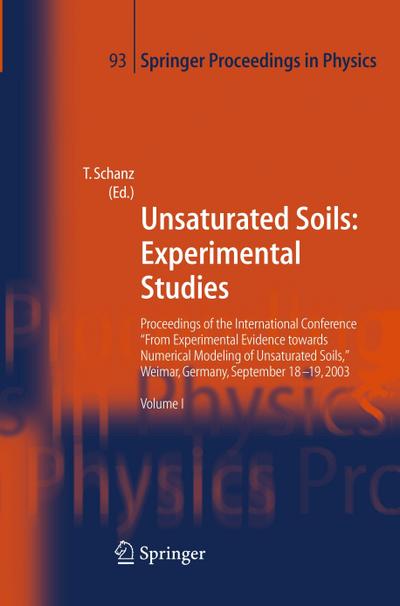 Unsaturated Soils: Experimental Studies