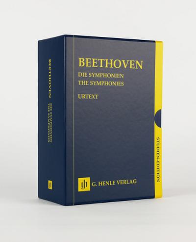 Beethoven, Ludwig van - Die Symphonien - 9 Bände im Schuber