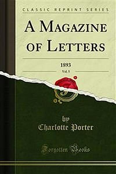 A Magazine of Letters