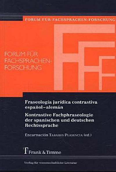 Fraseología jurídica contrastiva español-alemán