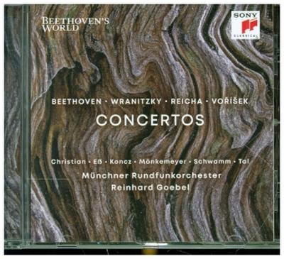 Beethoven’s World - Beethoven, Wranitzky, Reicha, Vorisek: Concertos, 1 Audio-CD
