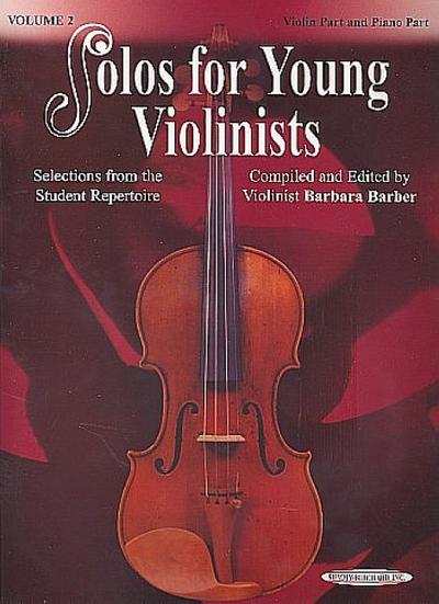 Solos for Young Violinists - Violin Part and Piano Accompaniment, Volume 2