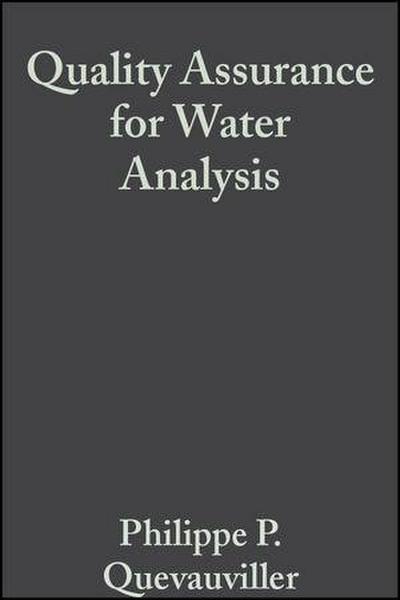 Quality Assurance for Water Analysis