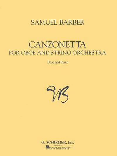 Canzonetta for Oboe and String Orchestra