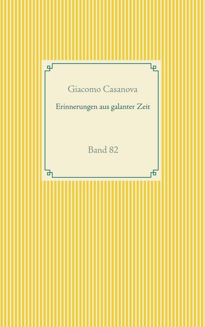 Erinnerungen aus galanter Zeit