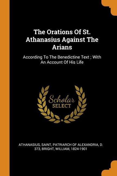 ORATIONS OF ST ATHANASIUS AGAI