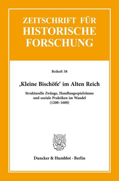 ’Kleine Bischöfe’ im Alten Reich.
