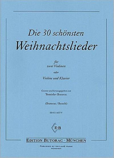 Die 30 schönstenWeihnachtslieder