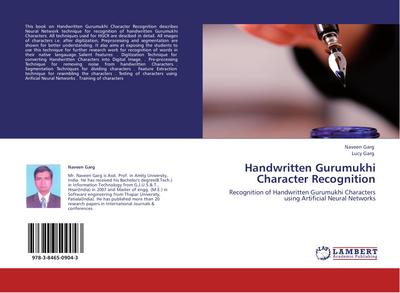 Handwritten Gurumukhi Character Recognition