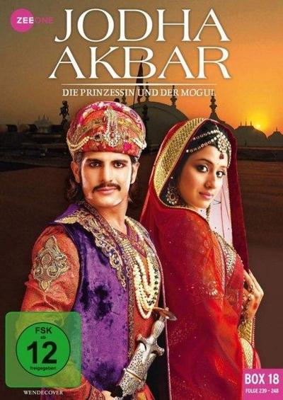 Jodha Akbar - Die Prinzessin und der Mogul. Box.18, 3 DVD