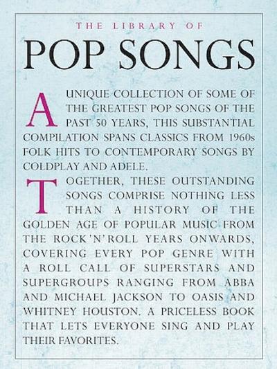 The Library of Pop Songs