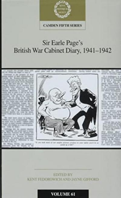 Sir Earle Page’s British War Cabinet Diary, 1941-1942: Volume 61