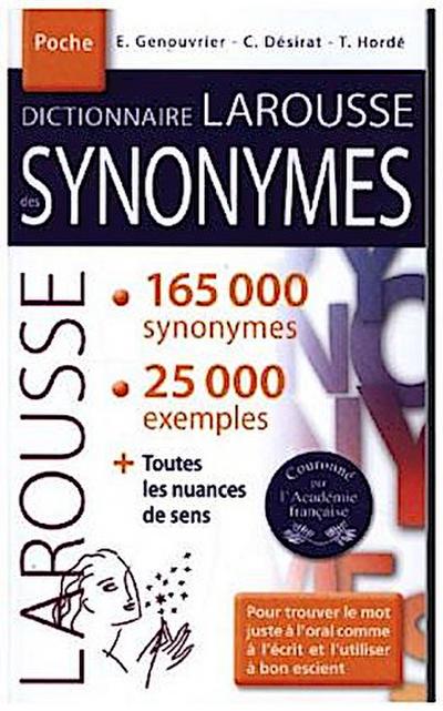 Dictionnaire des synonymes