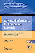 Advanced Informatics for Computing Research