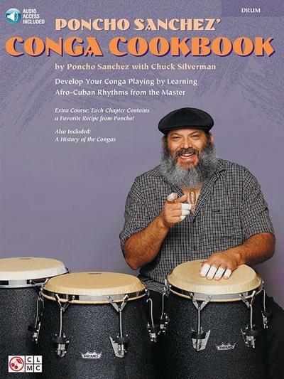 Poncho Sanchez’ Conga Cookbook Book/Online Audio
