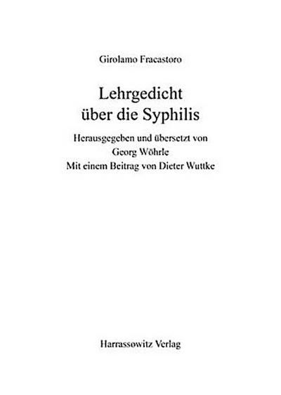 Lehrgedicht über die Syphilis