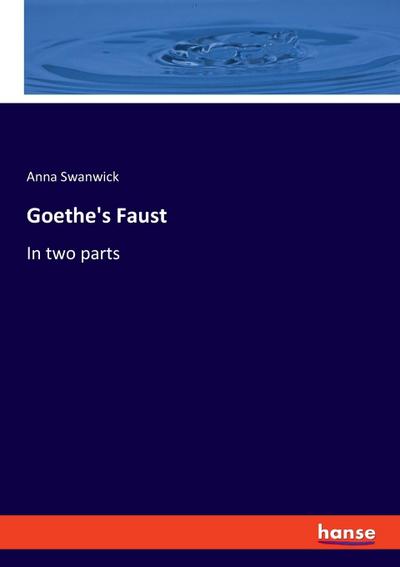 Goethe’s Faust