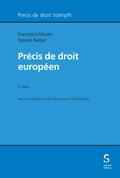 Précis de droit européen