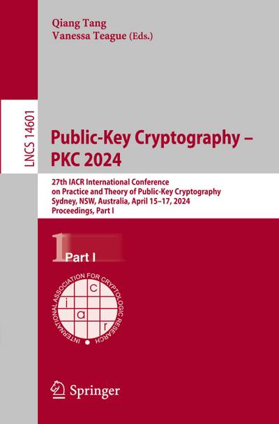 Public-Key Cryptography - PKC 2024