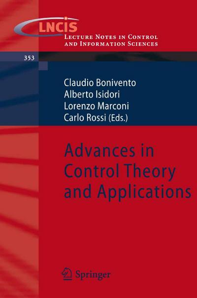 Advances in Control Theory and Applications
