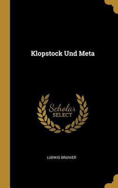 Klopstock Und Meta