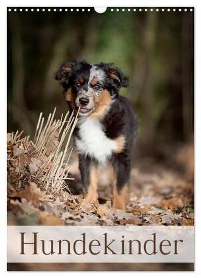 Hundekinder (Wandkalender 2026 DIN A3 hoch), CALVENDO Monatskalender