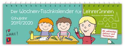 Der Wochen-Tischkalender für LehrerInnen - Schuljahr 2019/2020