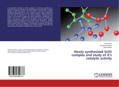 Newly synthesized Sr(II) complex and study of it’s catalytic activity