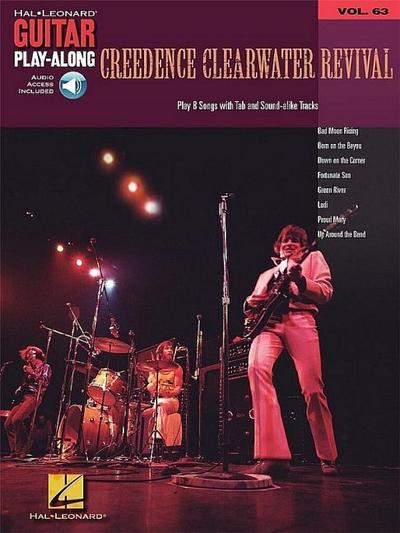 Creedence Clearwater Revival - Guitar Play-Along Volume 63 Book/Online Audio [With CD]