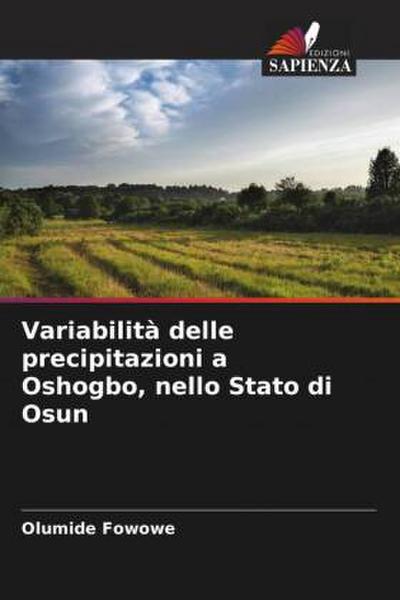 Variabilità delle precipitazioni a Oshogbo, nello Stato di Osun