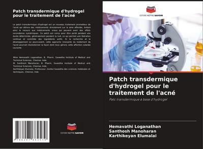 Patch transdermique d’hydrogel pour le traitement de l’acné