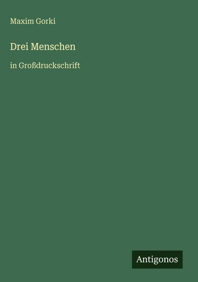 Drei Menschen